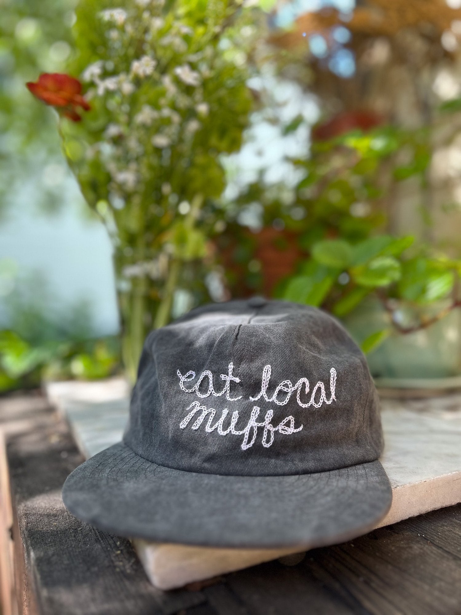 Eat Local Muffs Hat